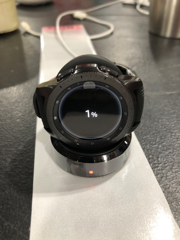 Photo 6 of Samsung Galaxy Watch (42mm, GPS, Bluetooth, Unlocked LTE) – Midnight Black (US Version)