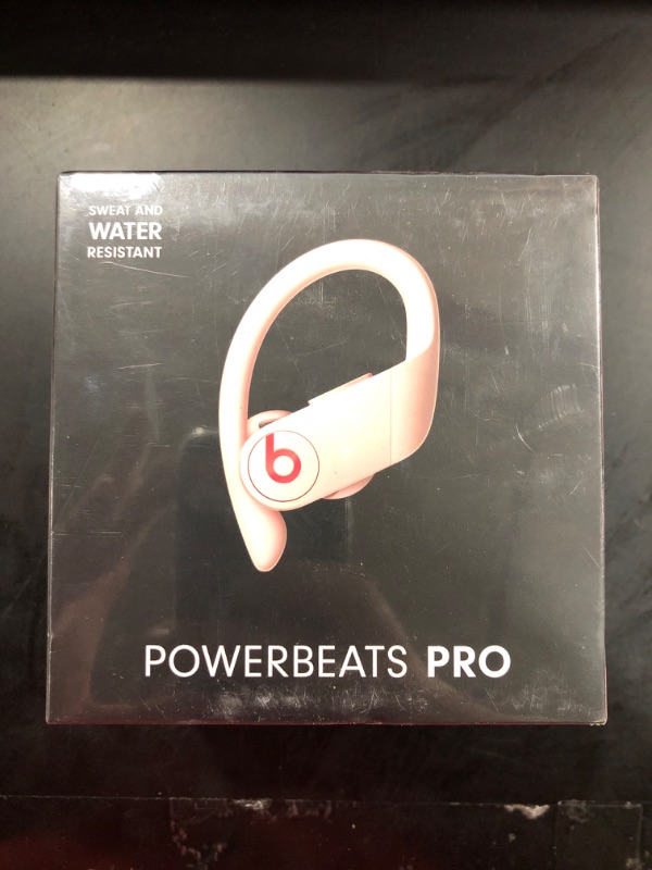 Photo 2 of BRAND NEW!!! Powerbeats Pro Wireless Earbuds - Apple H1 Headphone Chip, Class 1 Bluetooth Headphones, 9 Hours of Listening Time, Sweat Resistant, Built-in Microphone - Cloud Pink