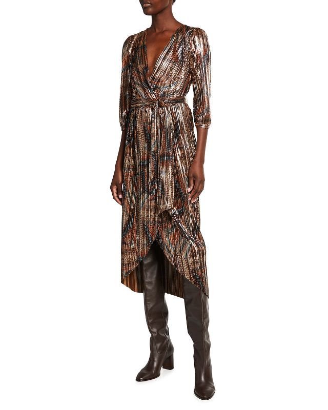 Photo 1 of [Size XXL] Neiman Marcus Dress- Teya High-Low Wrap Dress

