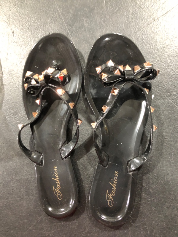 Photo 1 of BLACK SANDALS 41