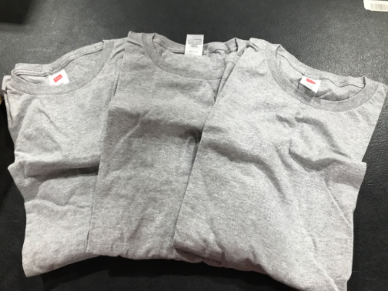 Photo 1 of 3 Pack Medium Grey Long Sleeve Shirts