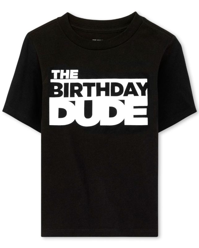 Photo 1 of Baby and Toddler Boys Birthday Dude Graphic Tee Unknown Size 12-18M