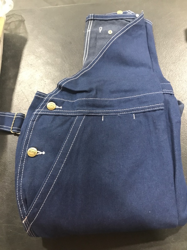 Photo 2 of Big Men's Rigid Denim Bib Overall
