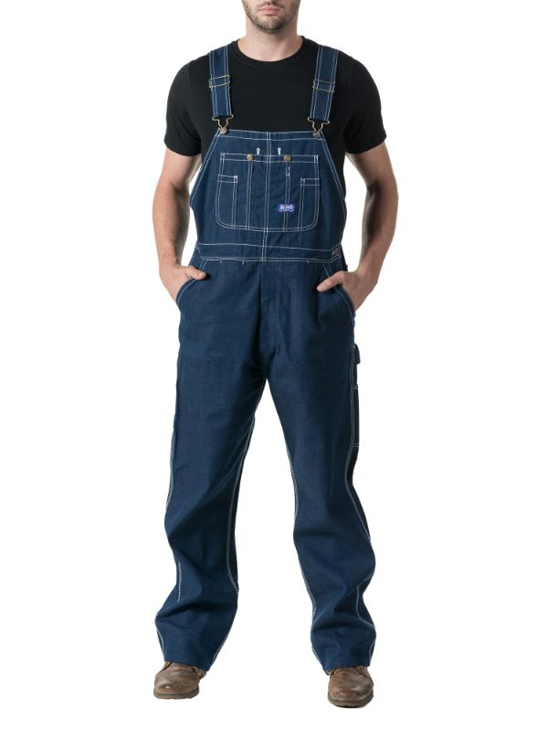 Photo 1 of Big Men's Rigid Denim Bib Overall
