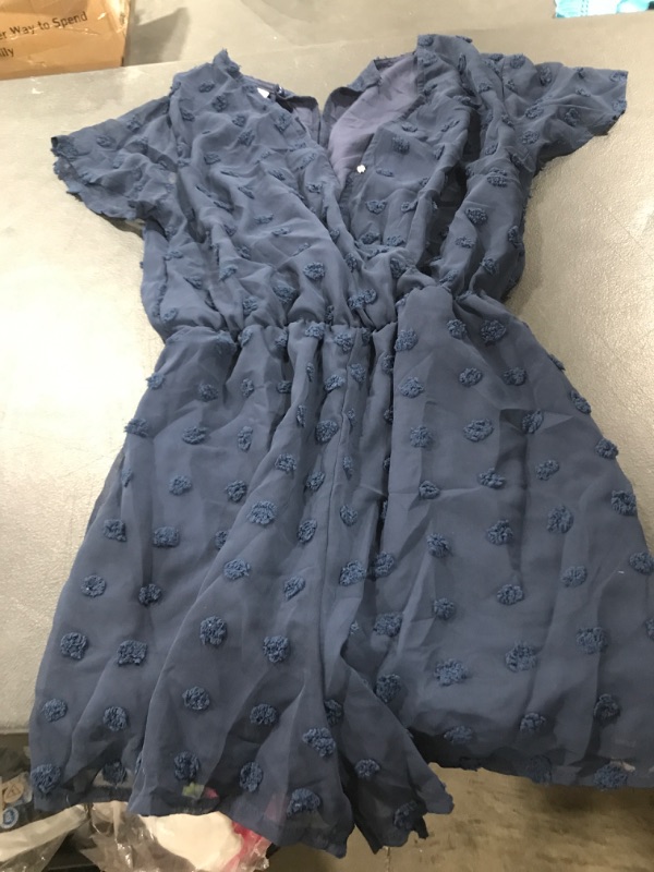 Photo 1 of Blue Romper Size Small