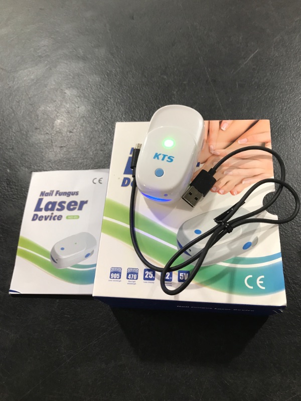 Photo 2 of KTS Finger and Toe Fungus Treatment Laser Device Professional Fix & Renew Nails Rechargeable
