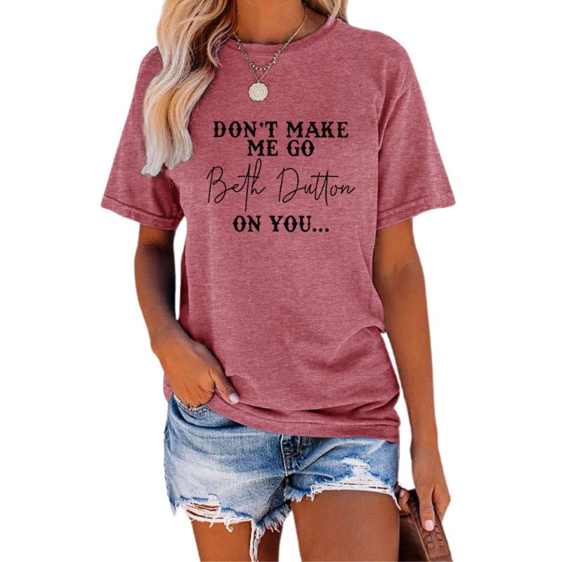 Photo 1 of Beth Shirts for Women Funny Vintage Dont Give Af Like Beth Graphic TV Show Tees Tops L
