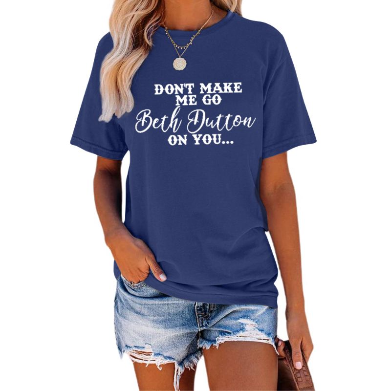 Photo 1 of Beth Shirts for Women Funny Vintage Dont Give Af Like Beth Graphic TV Show Tees Tops XL
