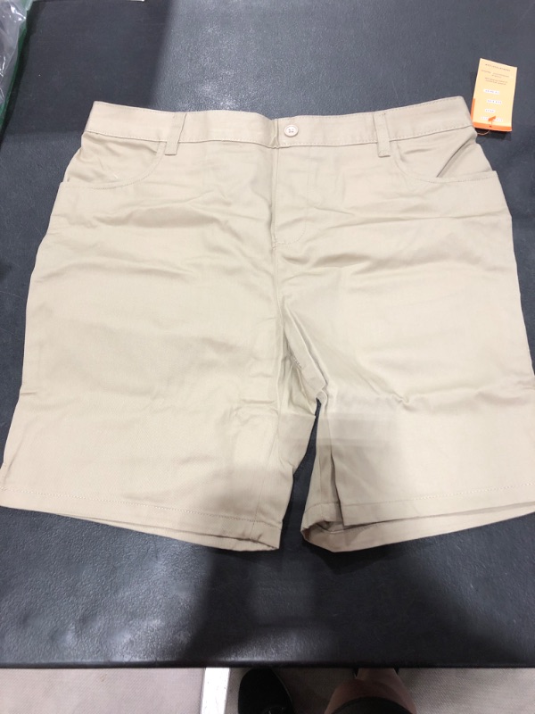 Photo 1 of French Toast Girls' Pull-on Short (Standard & Plus) Plus Girls 16 plus girls Khaki