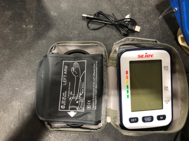 Photo 2 of Blood Pressure Monitors Upper Arm Automatic Cuff Digital BP Machine, English and Spanish Talking, Extra Large Backlit Display, Home Use Irregular Heartbeat & Hypertension Detector