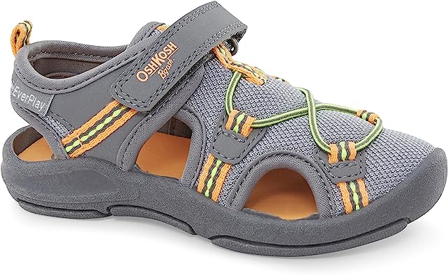 Photo 1 of 
OshKosh B'Gosh Boy's Elipsis Sandal, Grey, size 10 Toddler