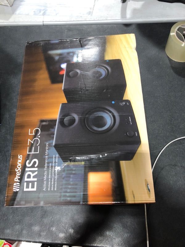 Photo 2 of PreSonus Eris E3.5-3.5" Near Field Studio Monitor (Pair) E3.5 (Pair) Wired
