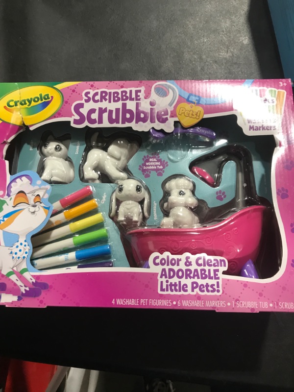 Photo 2 of CRAYOLA SCRIBBLE SCRUBBIE PETS