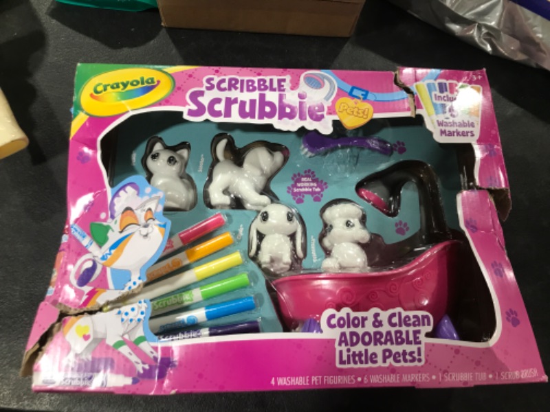 Photo 2 of CRAYOLA SCRIBBLE SCRUBBIE PETS