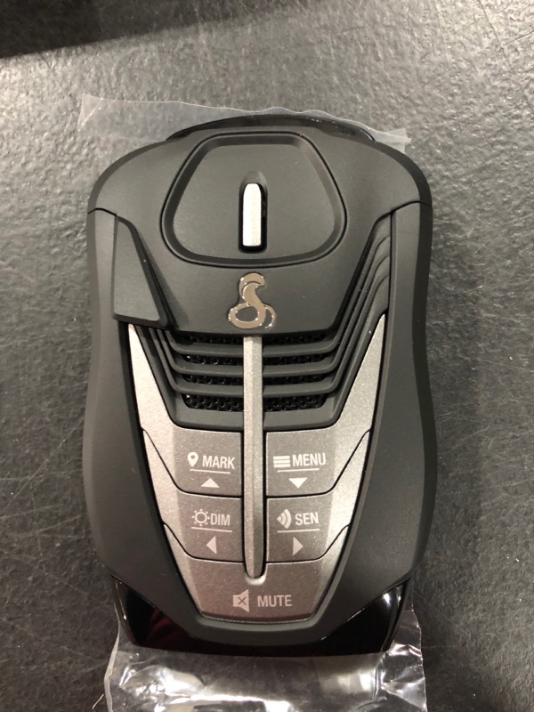 Photo 1 of Cobra RAD 480i Laser Radar Detector – Long Range Detection, Bluetooth, iRadar App, LaserEye Front and Rear Detection, Next Gen IVT Filtering, Black RAD480i Radar Detector