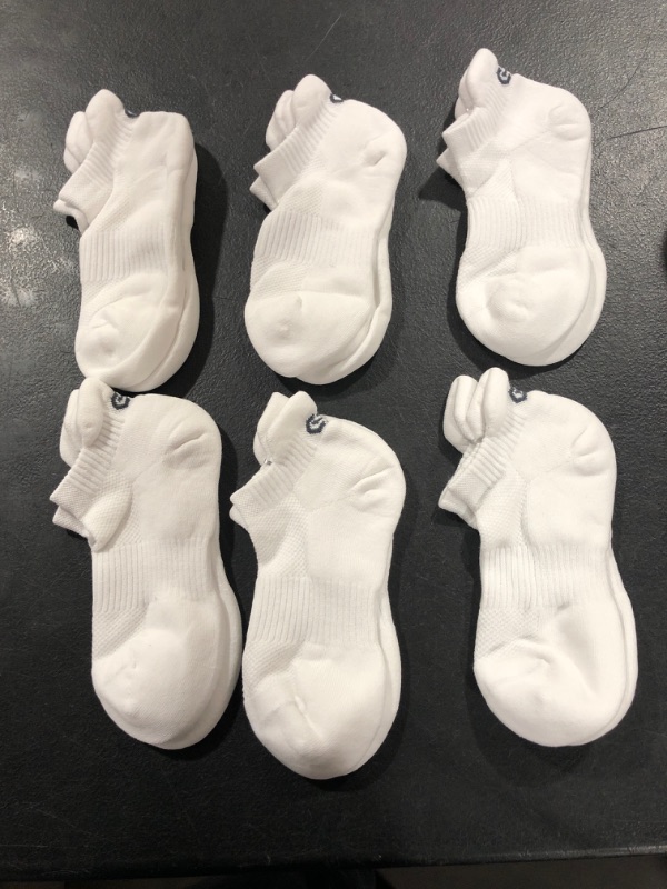 Photo 1 of 6 PAIRS OF ANKLE SOCKS SMALL