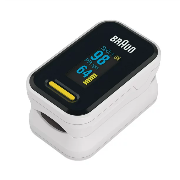 Photo 1 of Braun Pulse Oximeter with Clinically Validated Accuracy BPX800US Black