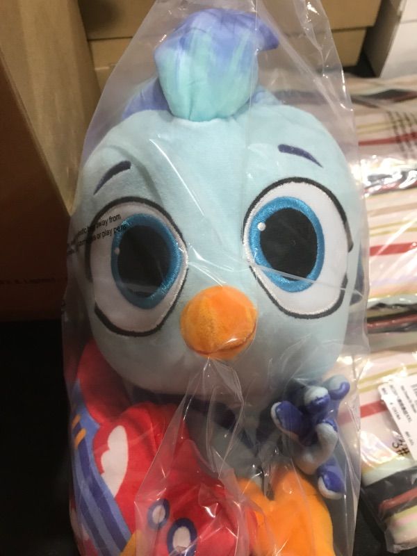 Photo 1 of Do, Re & Mi Deluxe Feature Plush - 10-Inch ‘Mi’ The Blue Jay Plush with Lights and Sounds, with Attached Guitar - Amazon Exclusive