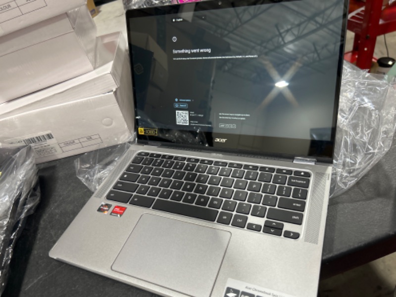 Photo 3 of Acer Chromebook Spin 314 Convertible Laptop | Intel Pentium Silver N6000 | 14" Full HD IPS Touch Display | 4GB LPDDR4X | 128GB eMMC | DTS Audio | Intel Wi-Fi 6 AX201 | Chrome OS | CP314-1HN-P5NE Notebook Only 4GB / 128GB / 14" FHD ( LAPTOP IS LOCKED ) 