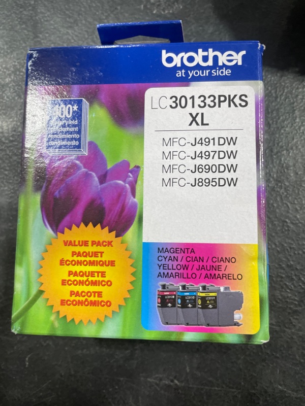 Photo 2 of Brother LC30133PKS High Yield Color Ink