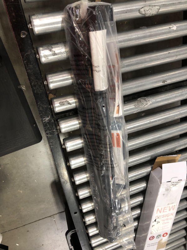 Photo 1 of WOMHOM 100 Inch Extra Wide Baby Gate for Large Opening Retractable Baby Gates for Dogs Indoor Safety Gate Dog Gates for The House Extra Long Baby Gate for Stairs Outdoor Mesh Large Pet Gate (Black)