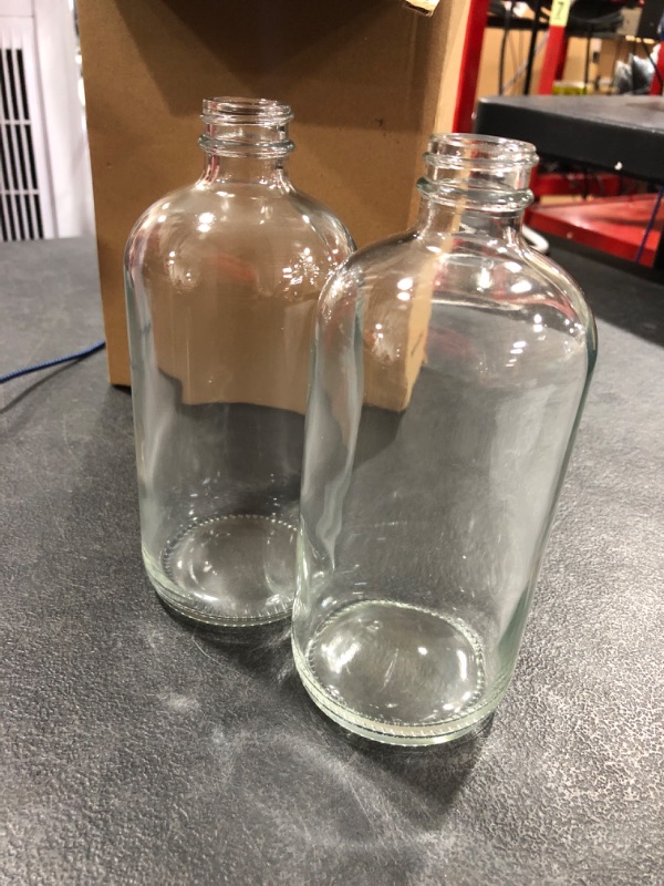 Photo 1 of 2pk Glass Spray Bottle. (JUST THE BOTTLES)