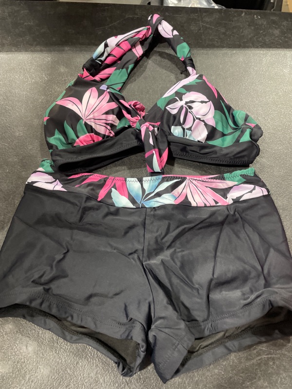 Photo 1 of 2 Piece Women's Bathing Suit, Small