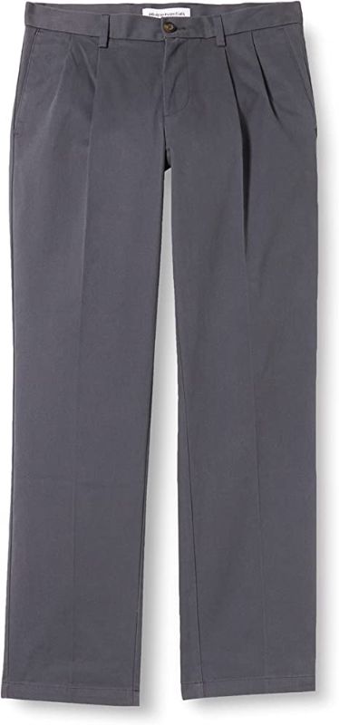 Photo 1 of Amazon Essentials Grey Dress Pants Size 30wx32l