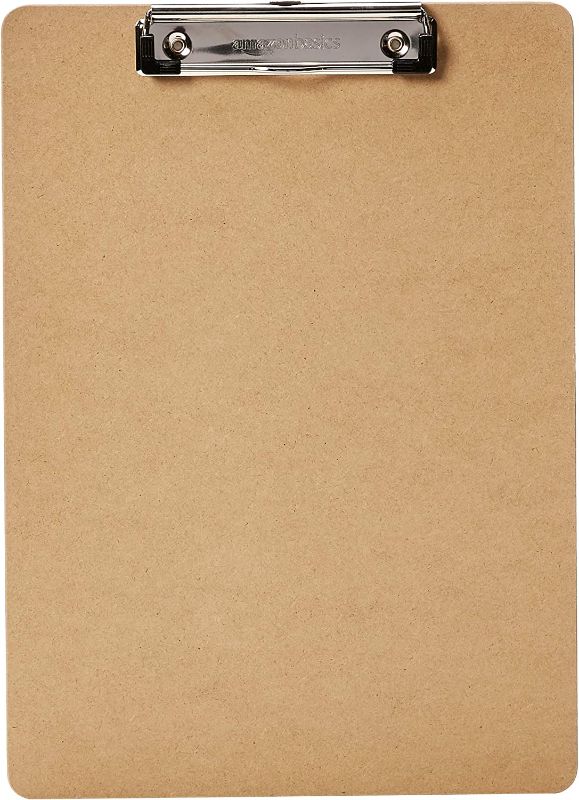 Photo 1 of Amazon Basics Hardboard Office Clipboard - 6-Pack
