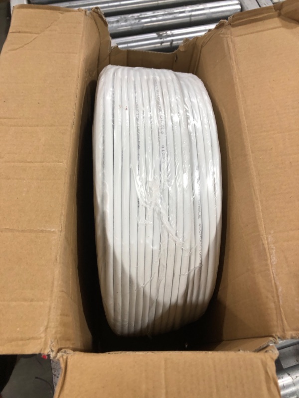 Photo 2 of 500ft 16AWG 4 Conductors (16/4) CL2 Rated Speaker Cable Low Voltage Wire, Pull Box (for in-Wall Installation) (16AWG / 4 Conductors, 500ft)
