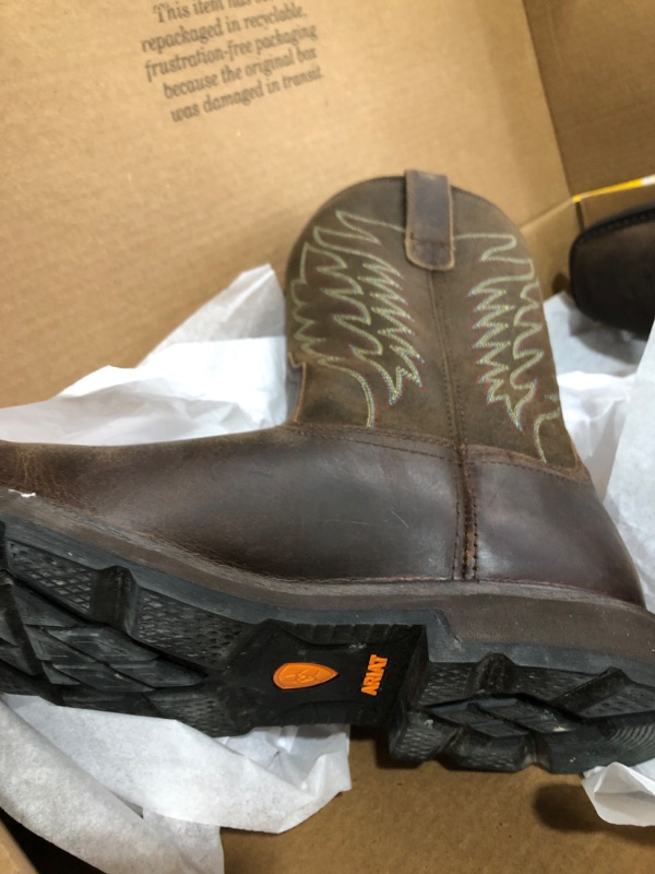 Photo 1 of ARIAT Men's Groundbreaker Wide Square Steel Toe Work Boot