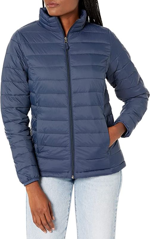 Photo 1 of Amazon Essentials Women's Lightweight Long-Sleeve Water-Resistant Puffer Jacket (Available in Plus Size)