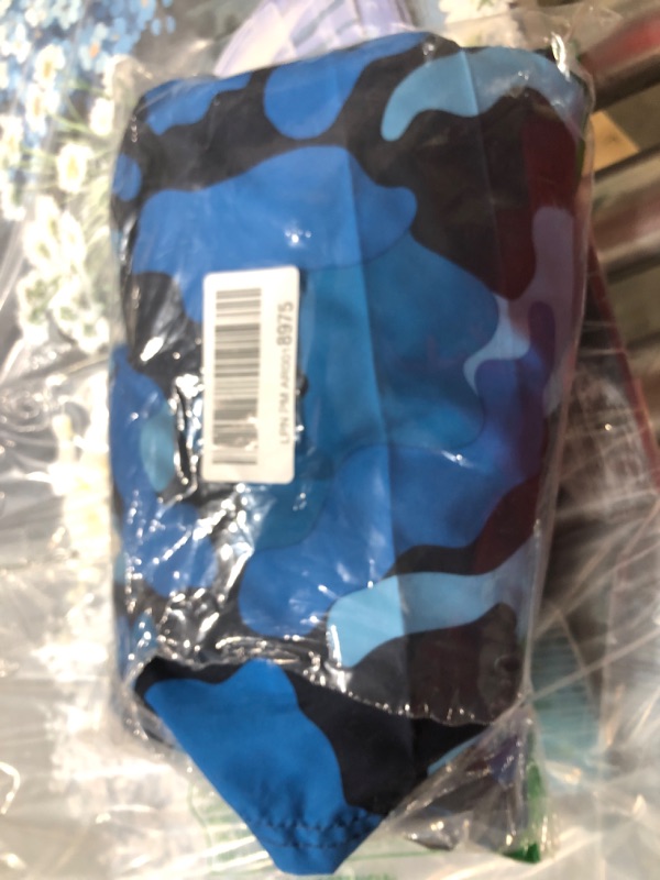 Photo 1 of blue camo pool shorts 