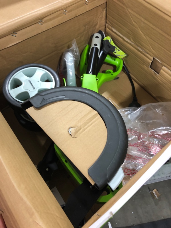 Photo 2 of Greenworks 12 Amp Electric Corded Edger 27032 Edger Corded