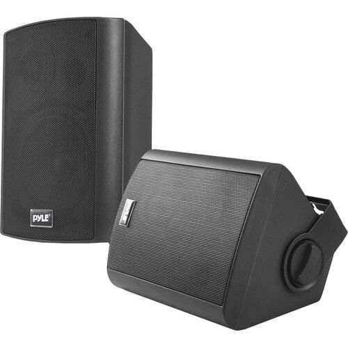 Photo 1 of Pyle Pro 6.5" PDWR62BTBK Indoor/Outdoor Bluetooth Speaker System (Black, Pair)
