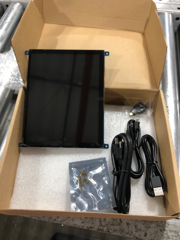 Photo 2 of Portable Monitor, 8-inch Ultra-Thin Computer Monitor for Win7 / Win8 / Win10, HDMI Display for Raspbian/Ubuntu/Kodi / win10 / IOT, Full HD Touch Screen Display