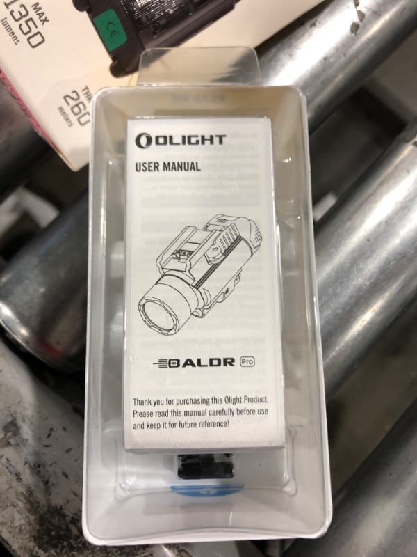 Photo 4 of OLIGHT Baldr Pro 1350 Lumens Tactical Weaponlight with Green Light and White LED