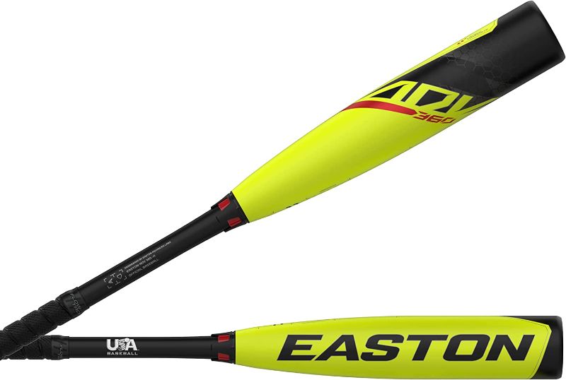 Photo 1 of +Easton | 2023 | ADV 360 Baseball Bat | USA | -11/-10/-8/-5 Drops | 2 5/8 Barrel | 2 Pc. Composite
