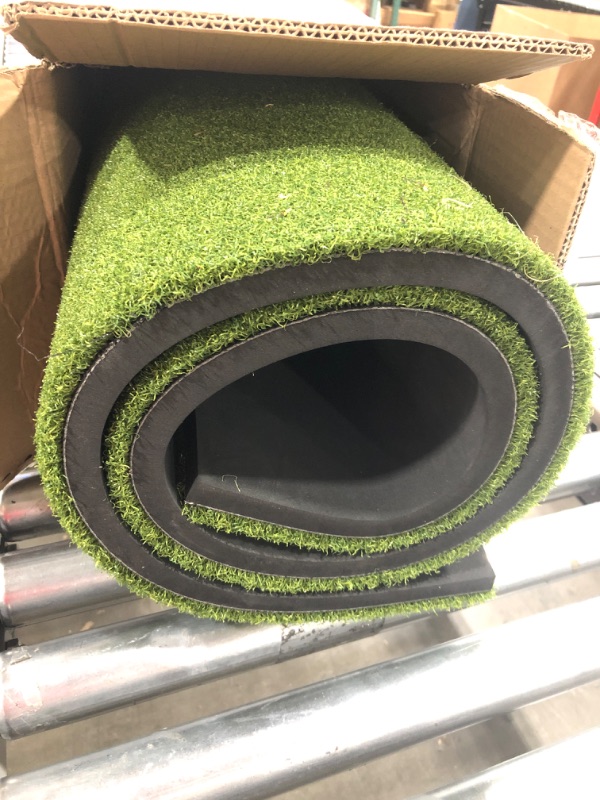 Photo 1 of  Artificial Grass Turf Customized Sizes, Drainage Holes Pet Faux Grass Astroturf Rug Carpet Indoor Outdoor Rug Area Garden Decor  27x27x123CM 
