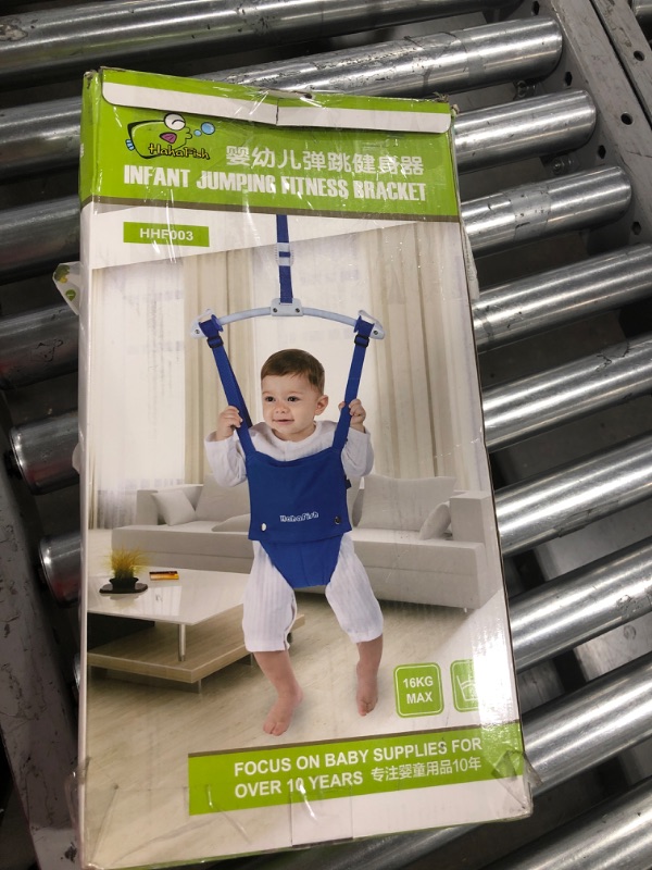 Photo 1 of Baby Door Jumpers and Bouncers Exerciser Set with Door Clamp Adjustable Strap for Toddler Infant 6-24 Months…
