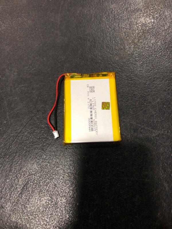 Photo 2 of Liter 3.7V 3000mAh 505573 Lipo Battery Rechargeable Lithium Polymer ion Battery Pack with JST 2.0mm Connector