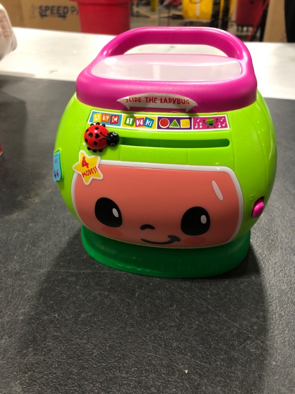 Photo 2 of Cocomelon Learning Melon Drum Interactive Lights and Sounds, Learning and Education, Officially Licensed Kids Toys for Ages 18 Month, Gifts and Presents by Just Play