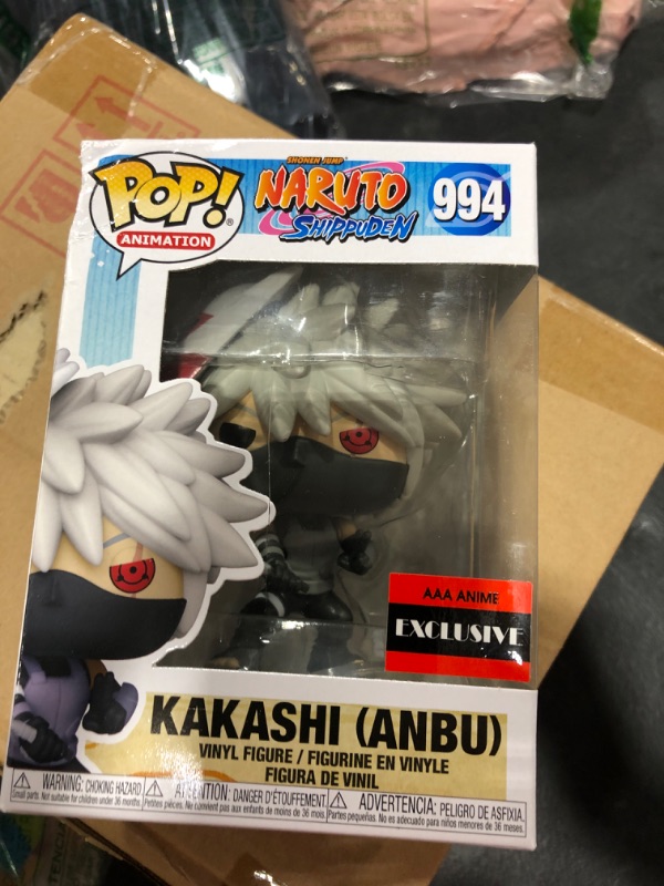 Photo 2 of Funko Pop Naruto Shippuden Kakashi Hatake (Anbu) Figure (AAA Anime Exclusive)