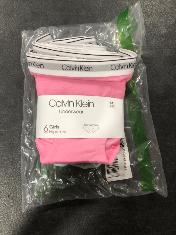 Photo 1 of 6pk Underwear for girls. Size 7-8 Calvin Klein