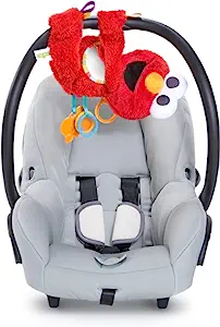 Photo 1 of Bright Starts Sesame Street Elmo Travel Buddy Plush Take-Along Stroller or Carrier Toy, Ages 0-12 Months
