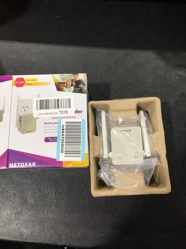 Photo 2 of NETGEAR Wi-Fi Range Extender EX6120 - Coverage Up to 1500 Sq Ft and 25 Devices with AC1200 Dual Band Wireless Signal Booster & Repeater (Up to 1200Mbps Speed), and Compact Wall Plug Design WiFi Extender AC1200