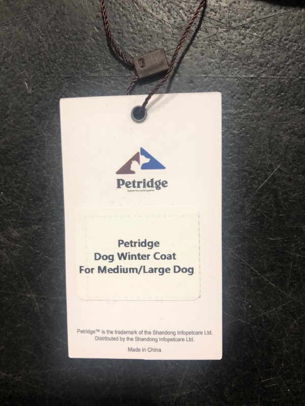 Photo 3 of Petridge - Size 40 - Pet Coat with hoodie