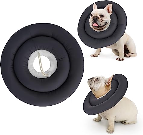 Photo 1 of 
Dog Surgery Collar for Small Medium Large Dogs,Adjustable Waterproof Dog Cone Alternative After Surgery,Recovery Collar for Dogs and Cats(L) 