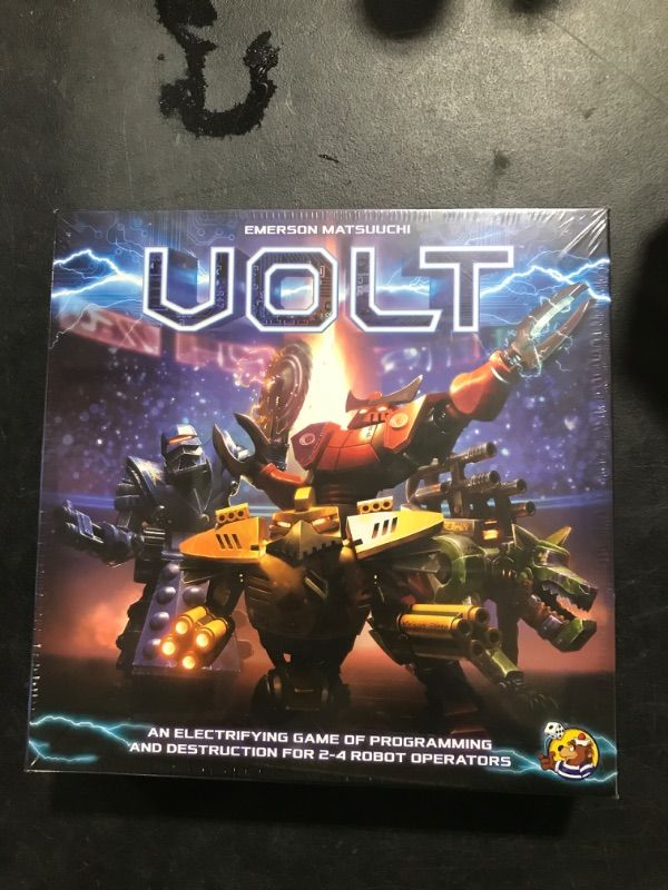 Photo 1 of  VOLT - An educational board game of Programming and Destruction - 2-4 Players - Sealed in Box - NEW 
