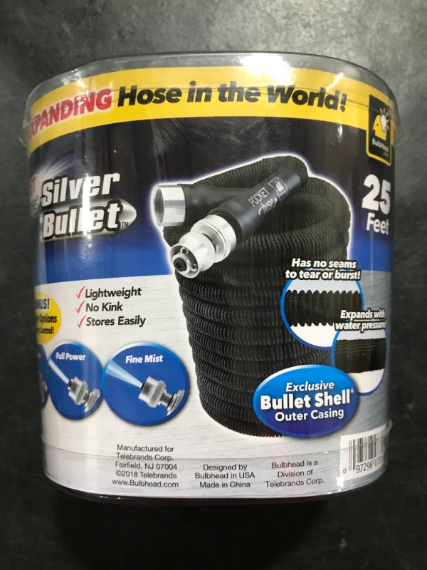 Photo 1 of 
Silver Bullet - Pocket Hose - 25 FT 